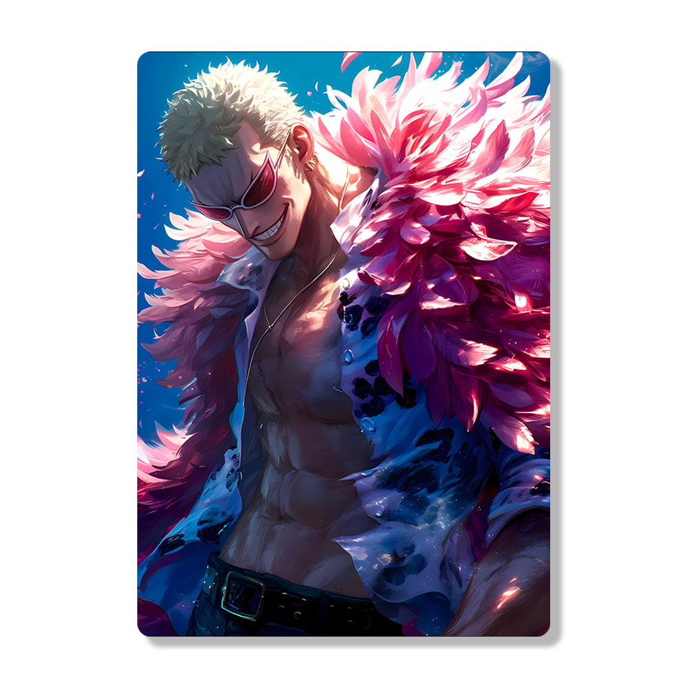 Doflamingo - Onepiece - Metal Poster - Losstail