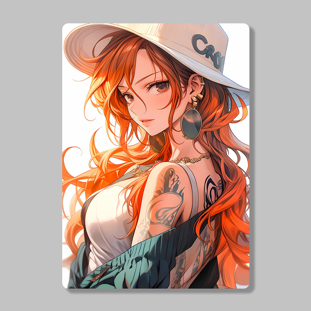 Nami - Onepiece - Metal Poster - Losstail