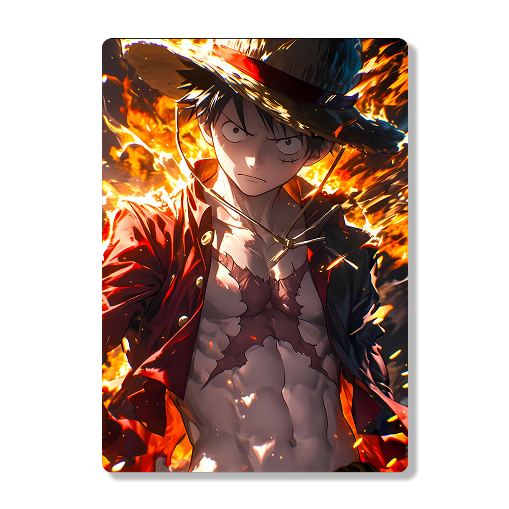 Monkey D Luffy -Onepiece - Metal Poster - Losstail