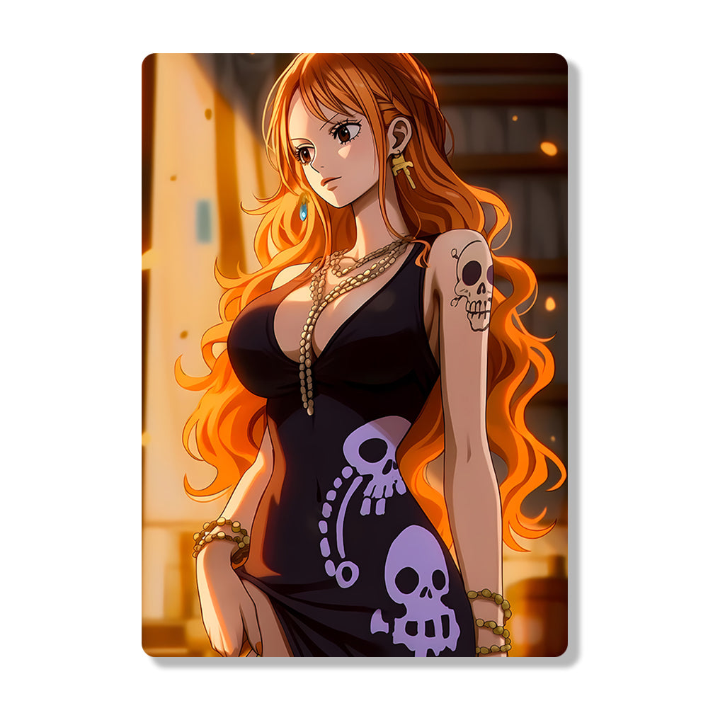 Nami - Onepiece - Metal Poster - Losstail