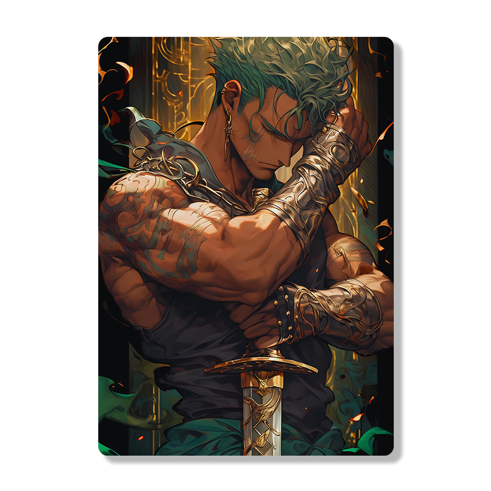 Roronoa Zoro - Onepiece - Metal Poster - Losstail