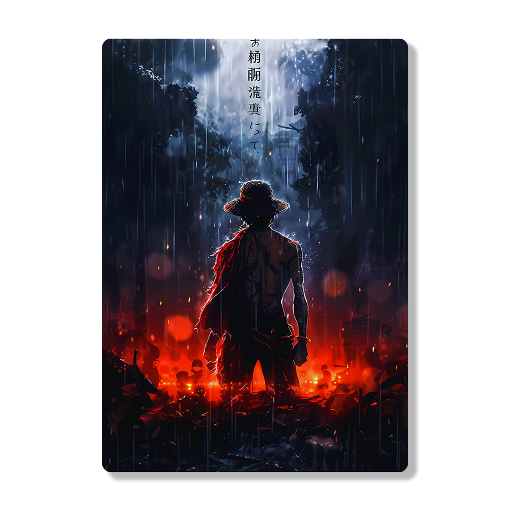 Monkey D Luffy  - Onepiece - Metal Poster - Losstail