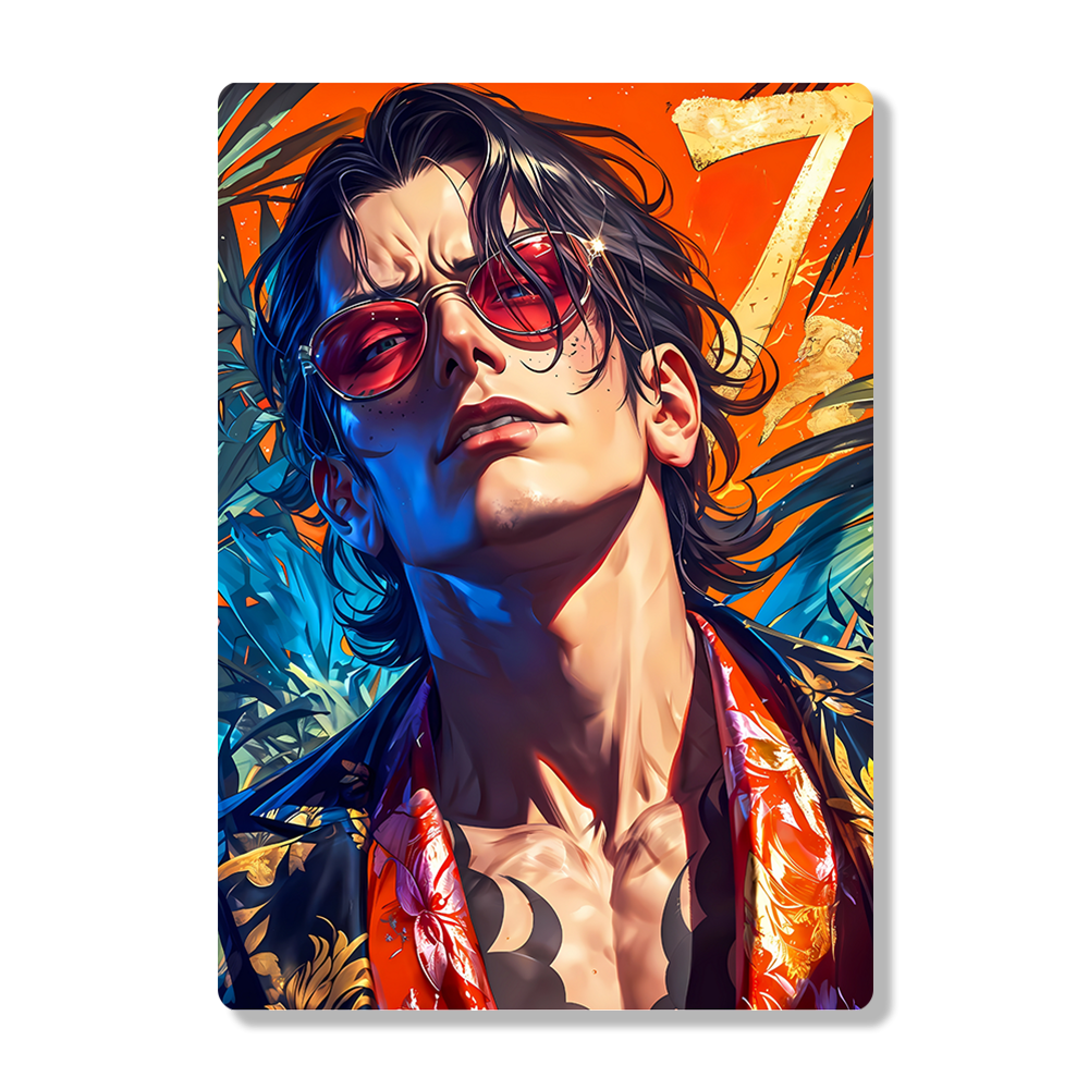 Portgas D Ace - Onepiece - Metal Poster - Losstail