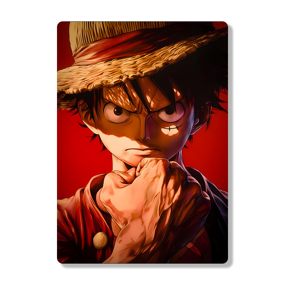 Monkey D Luffy - Onepiece - Metal Poster - Losstail