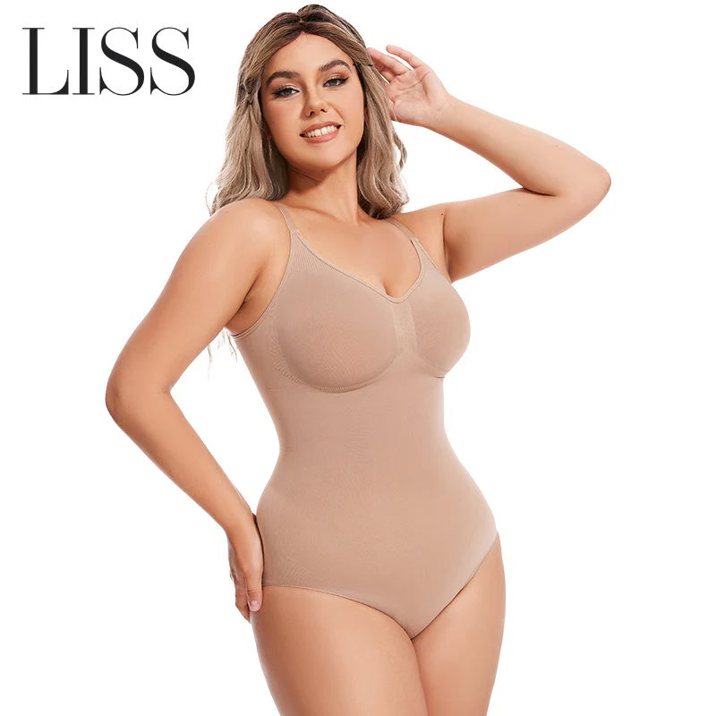 LISS Seamless Shapewear Bodysuit for Under Dresses