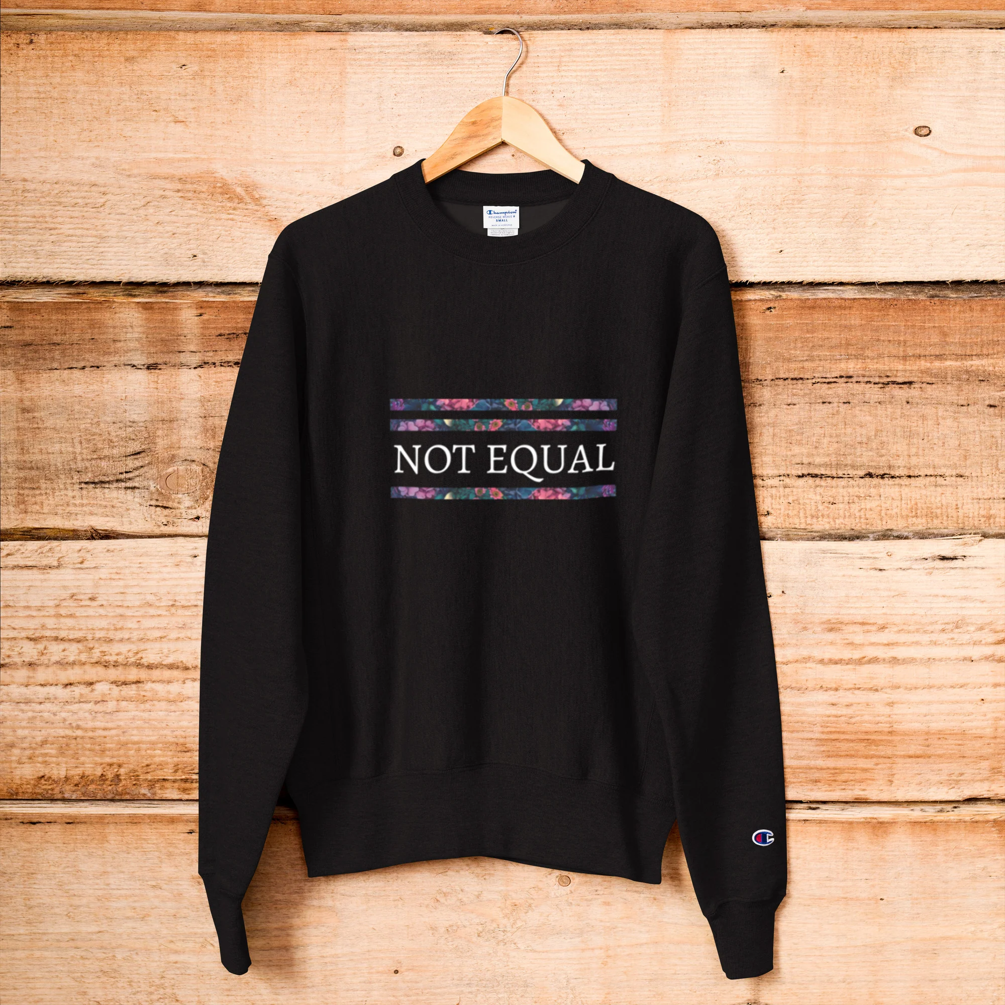 Not Equal - Champion Sweatshirt