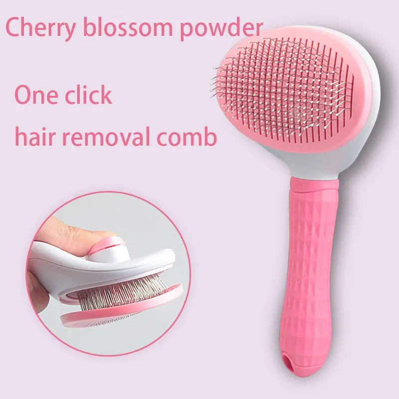 Pet Dog Hair Brush Cat Comb Pet Hair Remover Brush for Dogs Cats Puppy Kitten Grooming