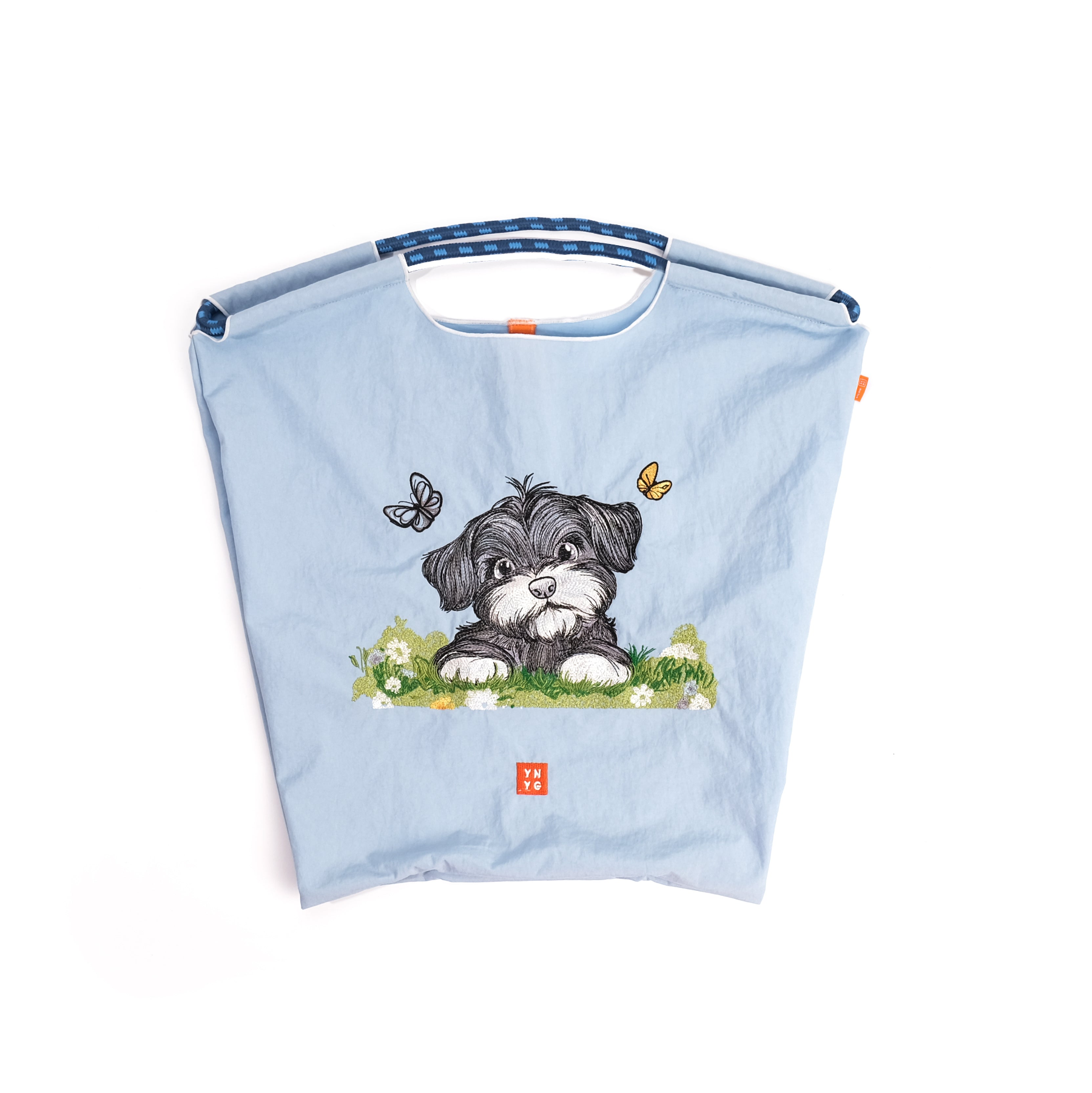 YNYG CityBag - Puppy's Meadow Magic - Sky Blue