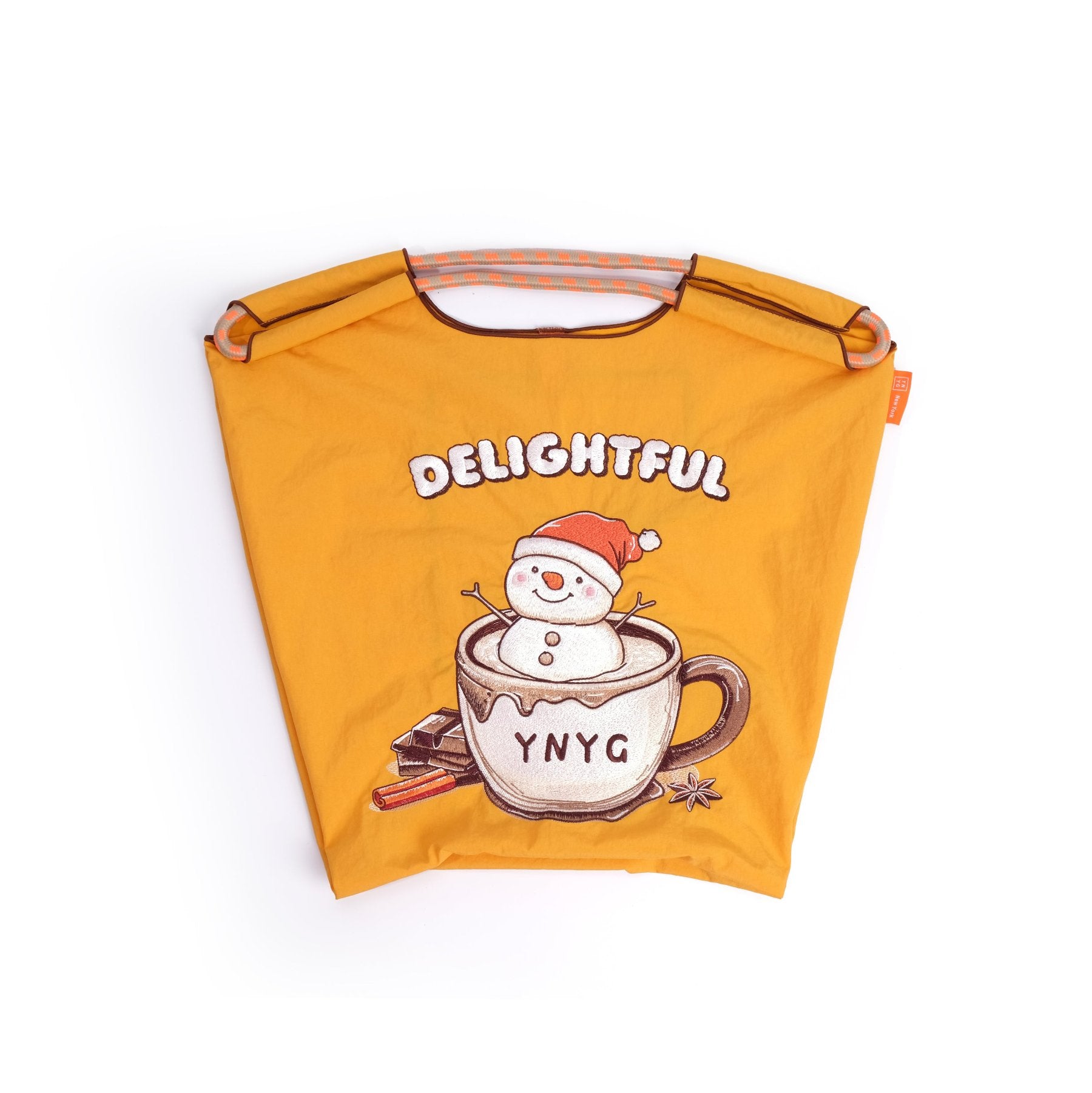 YNYG CityBag - Marshmallow Snowman's Delight - Orange