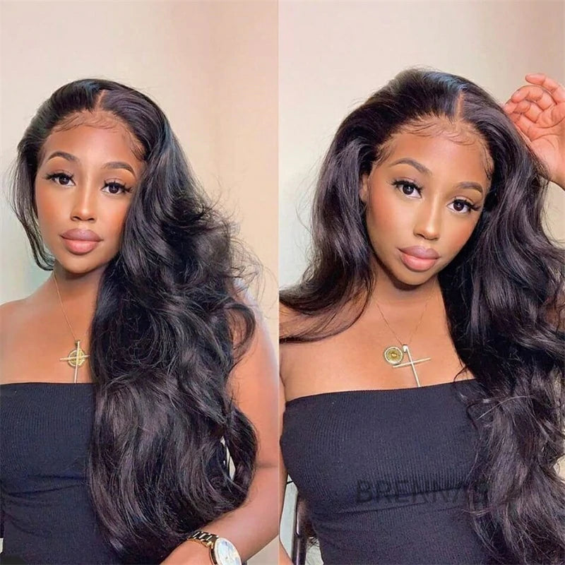 5x5 HD Lace Closure Wigs Human Hair Body Wave for Women Pre Plucked with Baby Hair Soft and Smooth