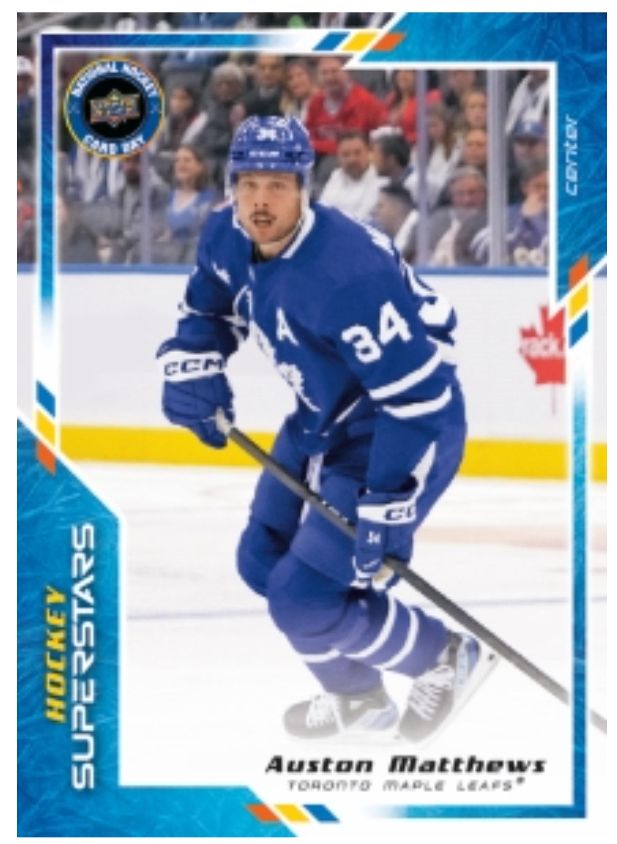 2023-24 Upper Deck Hockey Superstars NHCD-13 Auston Matthews **Per Order**