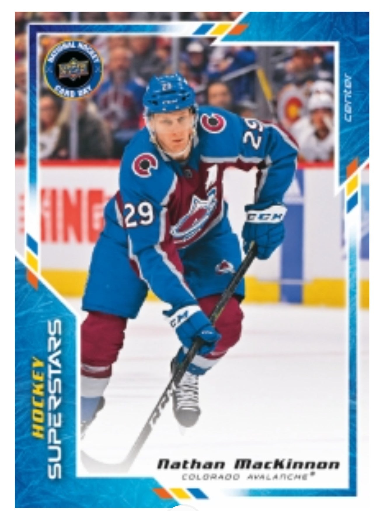 2023-24 Upper Deck Hockey Superstars NHCD-17 Nathan MacKinnon **Per Order**