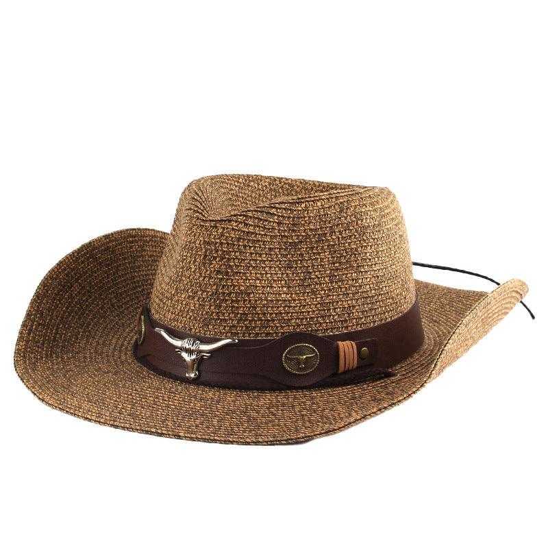 Men's Western Straw Cowboy Hat