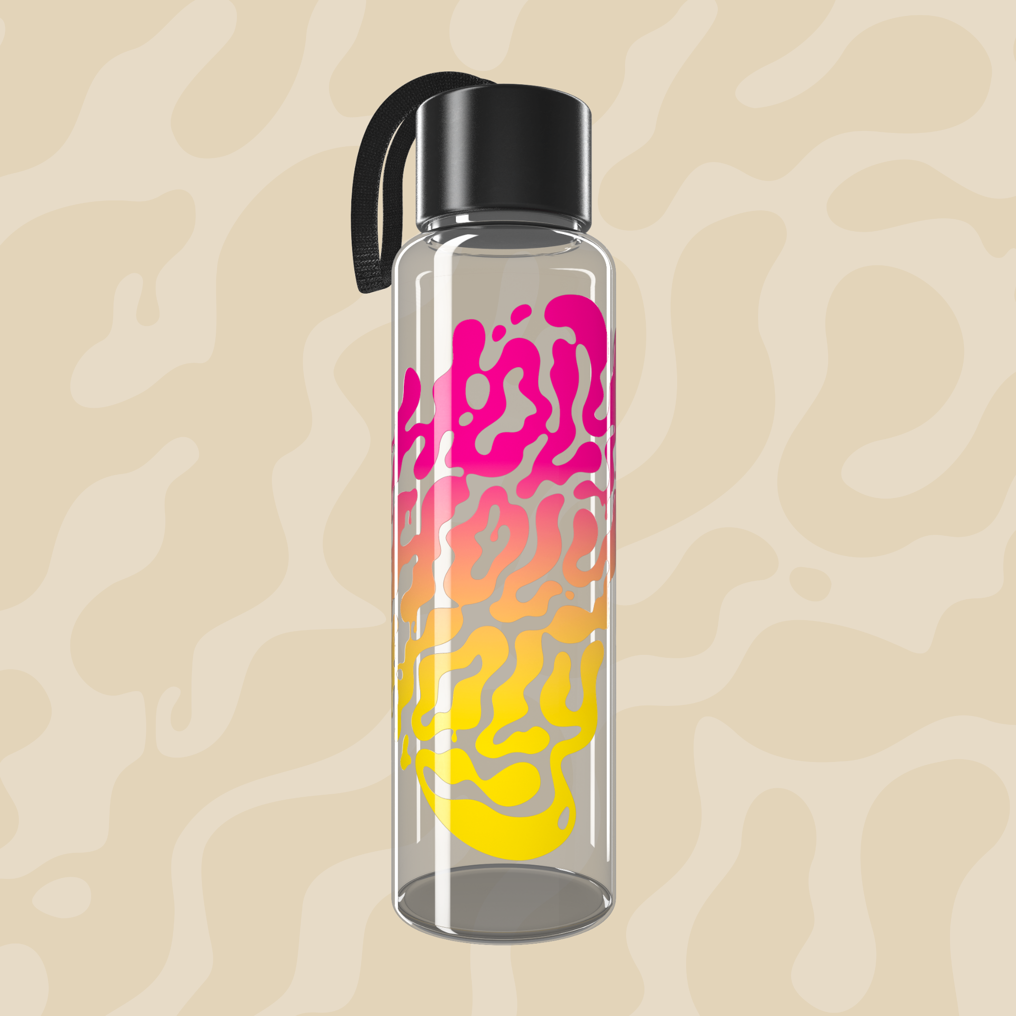 Glass Bottle HOLY HOLY HOLY