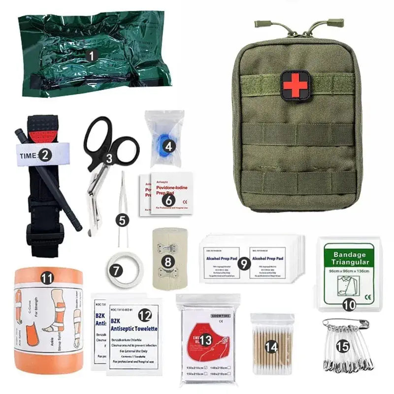 Trousse de secours IFAK 15 en 1