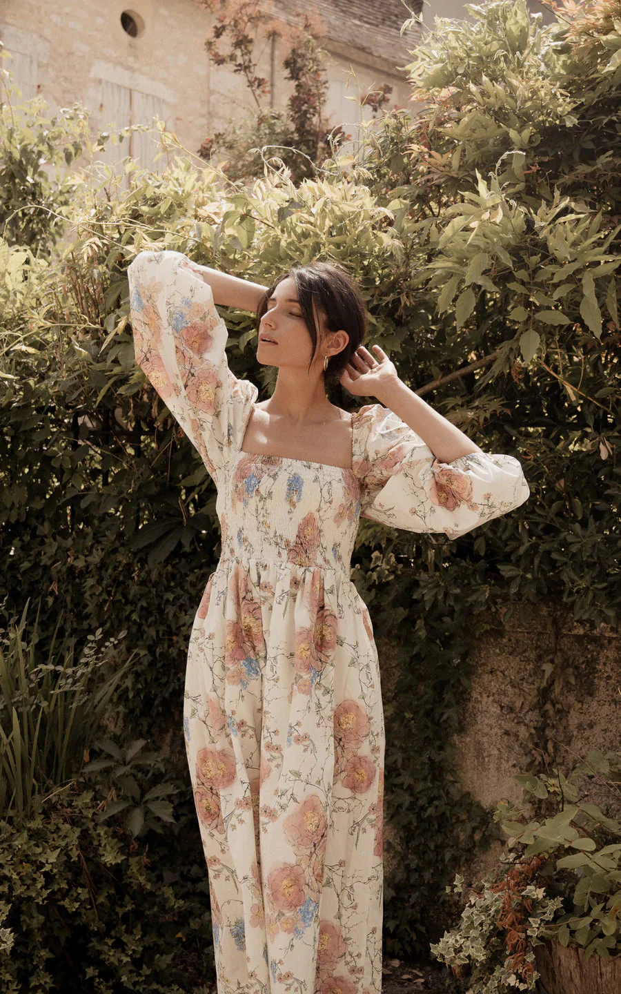 Cleménce Fleur Midi Dress