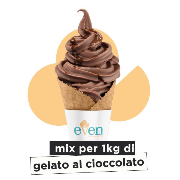 Even Gelato al Cioccolato - Mix Proteico Low-cal 300g