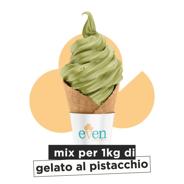 Even Gelato al Pistacchio - Mix Proteico Low-cal 190g + Burro di Pistacchio 200g