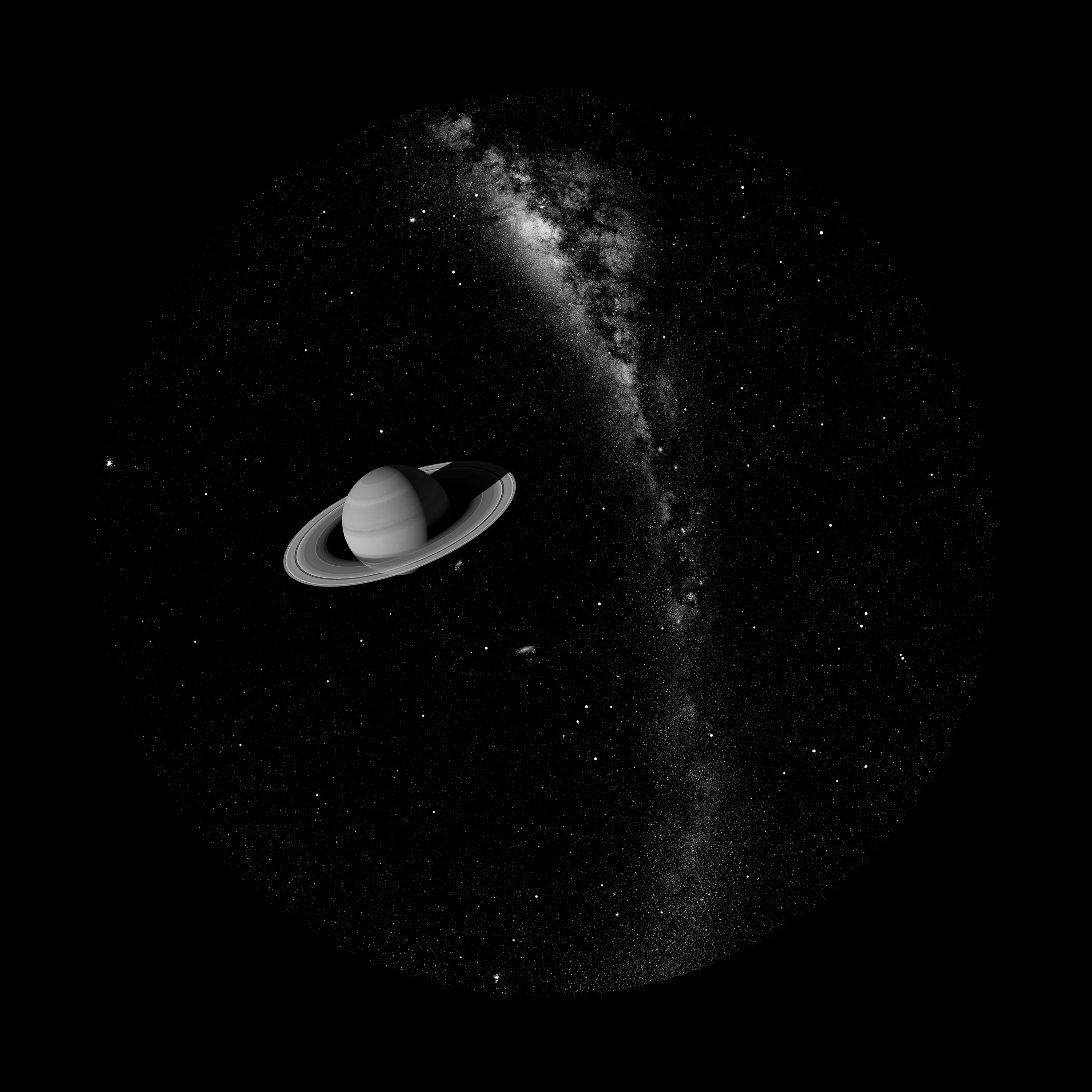 Saturn--Work with Orzorz Star Projector Plus