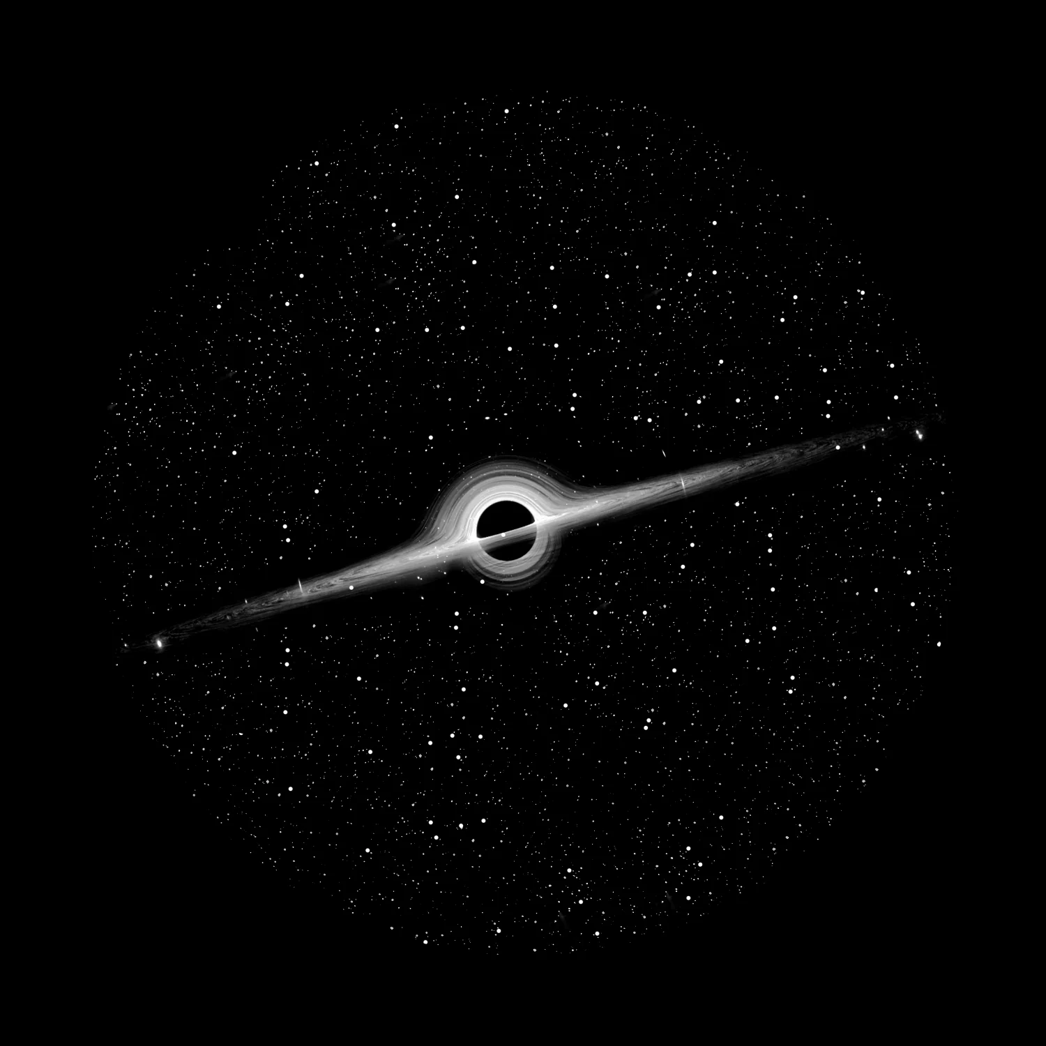 Black Hole--Work with Orzorz Star Projector Plus