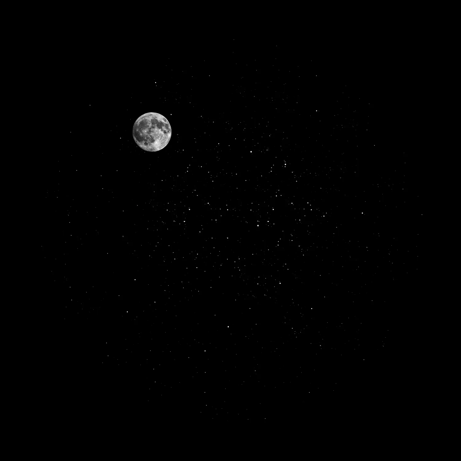 Moon Eclipse--Work with Orzorz Star Projector Plus