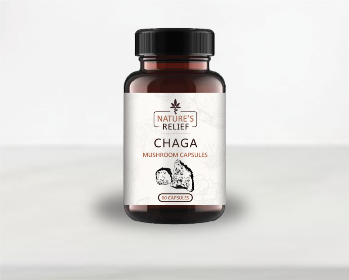 Chaga Mushroom Capsules - 60 Capsules