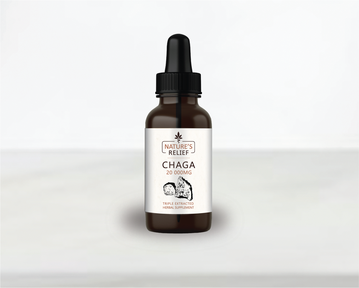 Chaga Mushroom Drops 20 000mg - 30ml