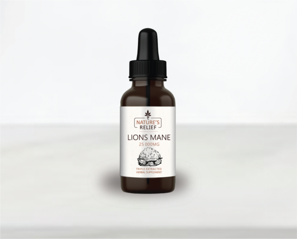 Lion's Mane Mushroom Drops 25 000mg - 30ml