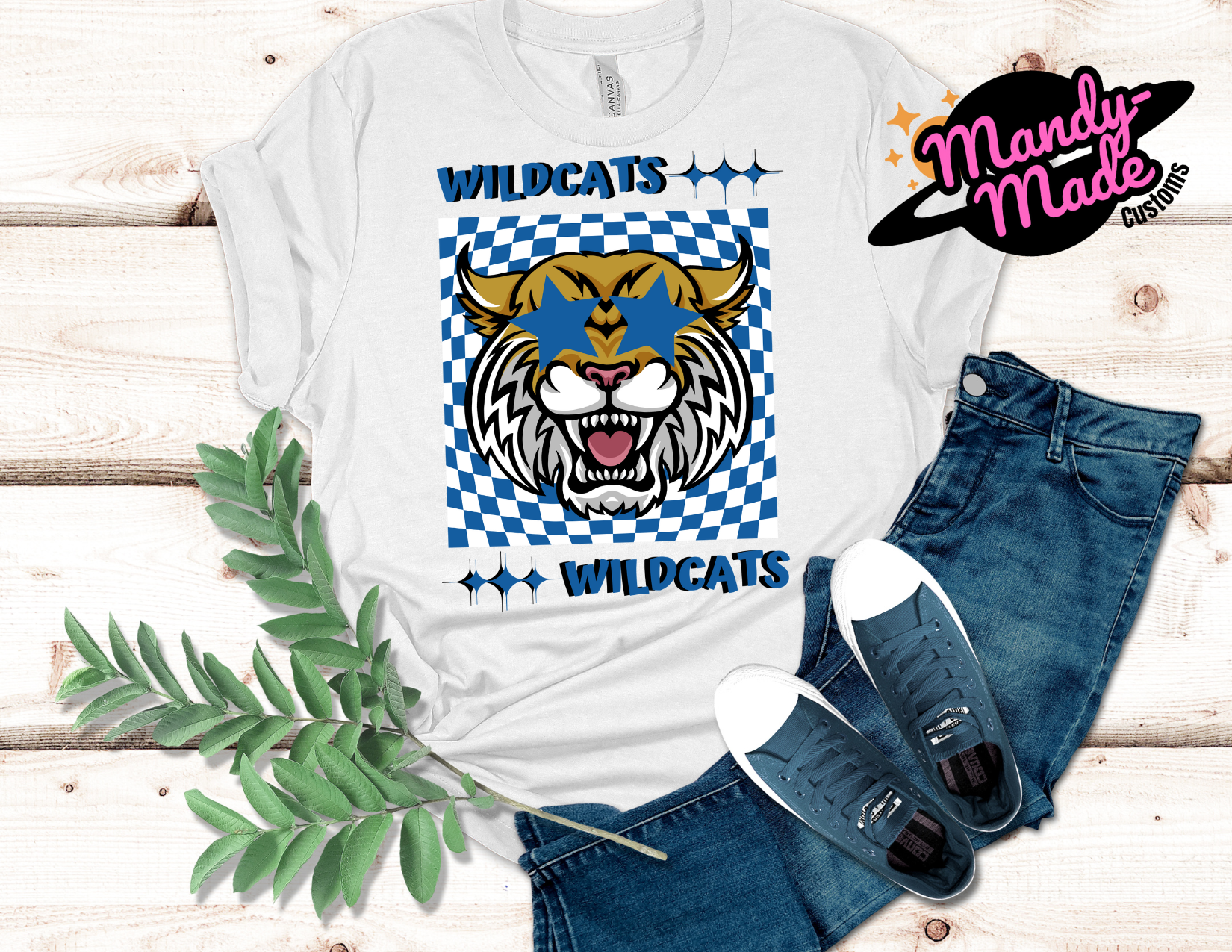 Retro Wildcats Tee