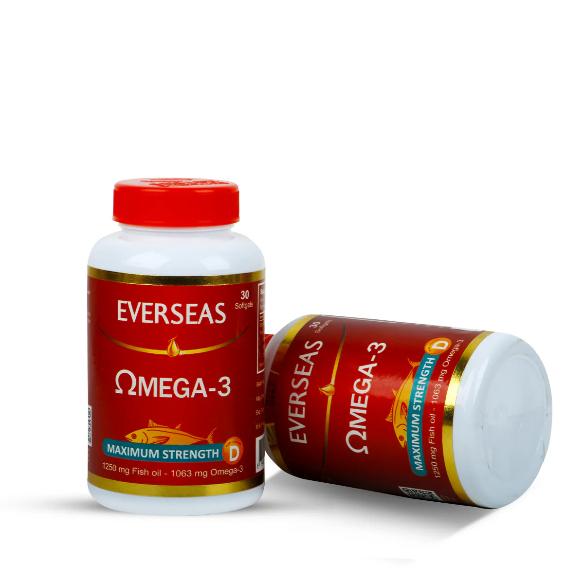 Everseas Omega-3 Maximum Strength Softgels