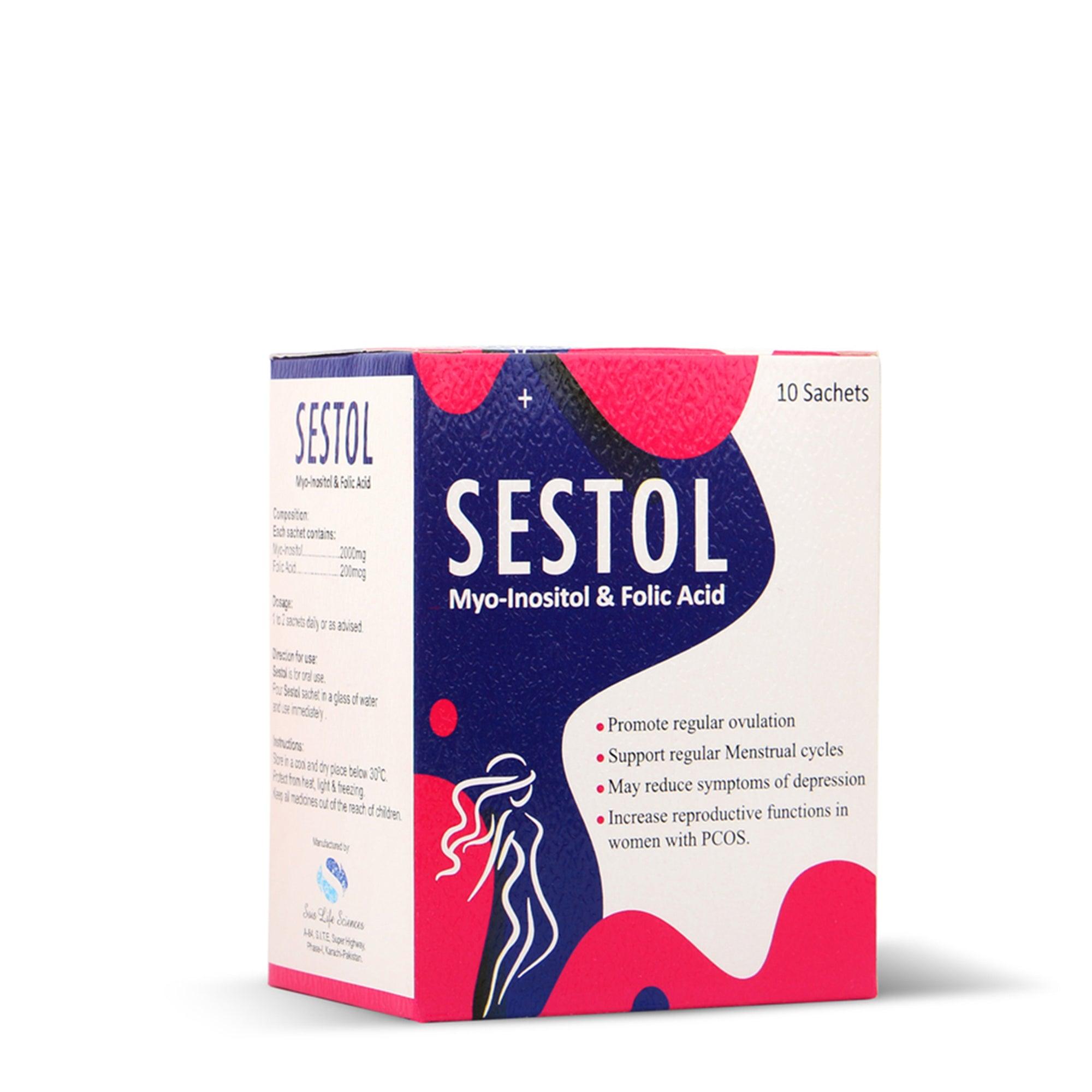 Sestol Sachet | Myo-Inositol & Folic Acid