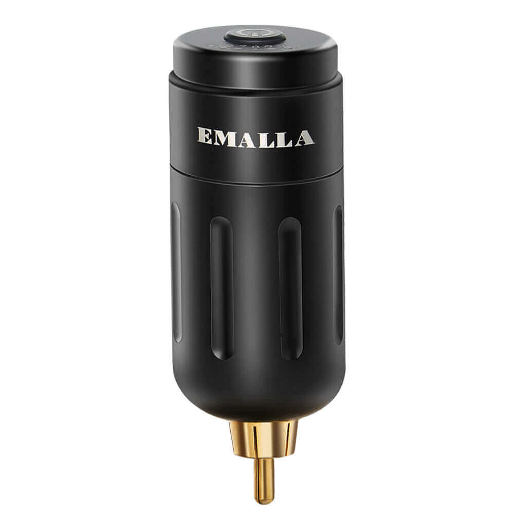 EMALLA Wireless Tattoo Battery Power Supply RCA Connect (1200mAh)