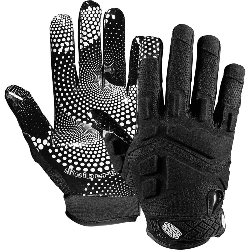 Seibertron Adult G.A.R.G 2.0 Gel Filled Patented Anti-Impact Ultra-Stick Football Sports Receiver Gloves