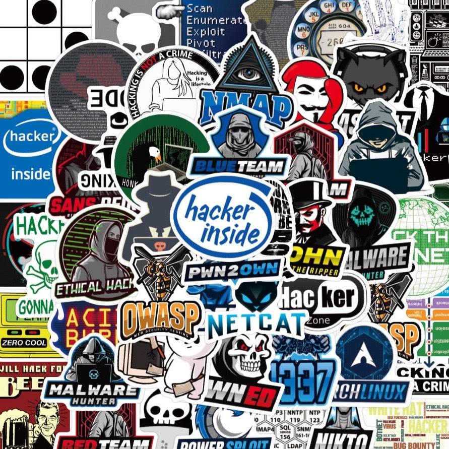 Hacking Stickers Pack
