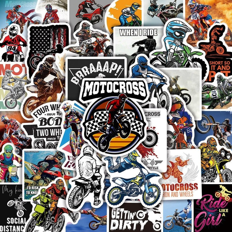 MTB Mountain Motorcycle Stickers