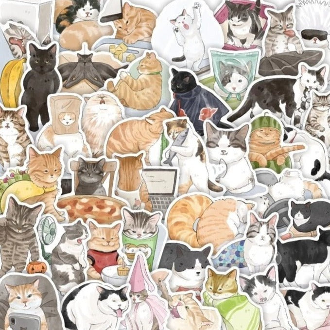 Cute Cat Kawaii Stickers
