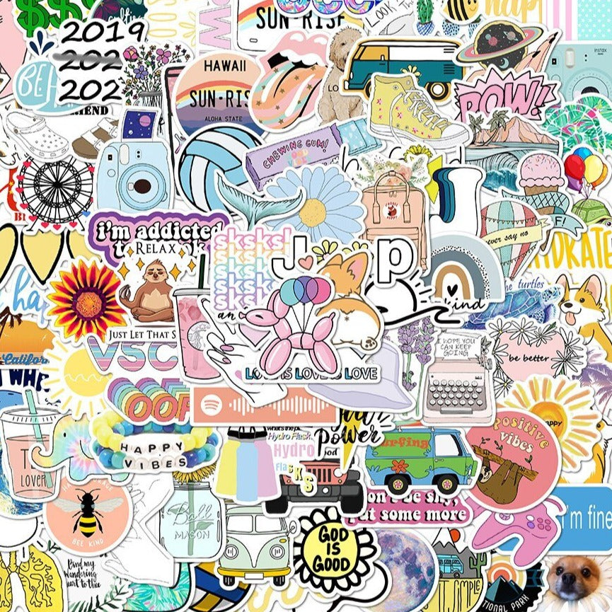 Cute Vsco Guitar Stickers