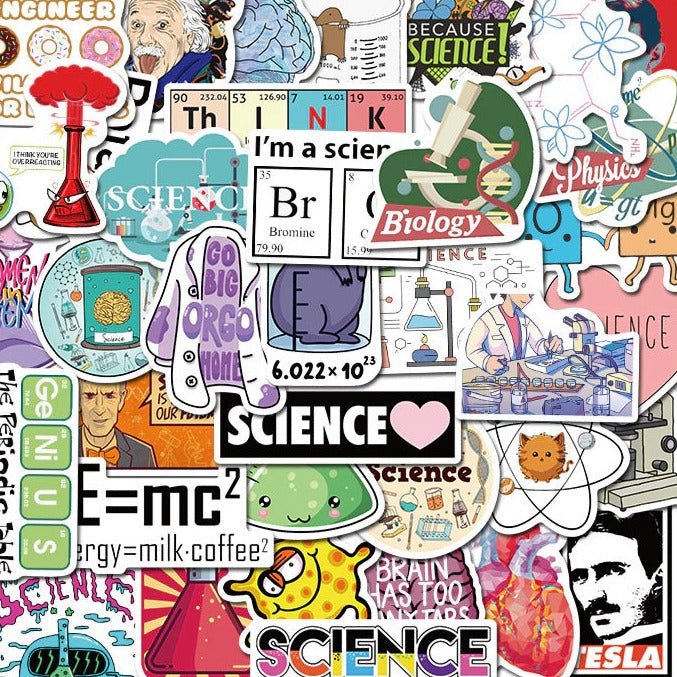 Chemistry Biology Laboratory Research Science Teachers Stickers