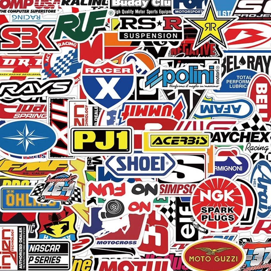 Cool JDM Style Racing Car Stickers