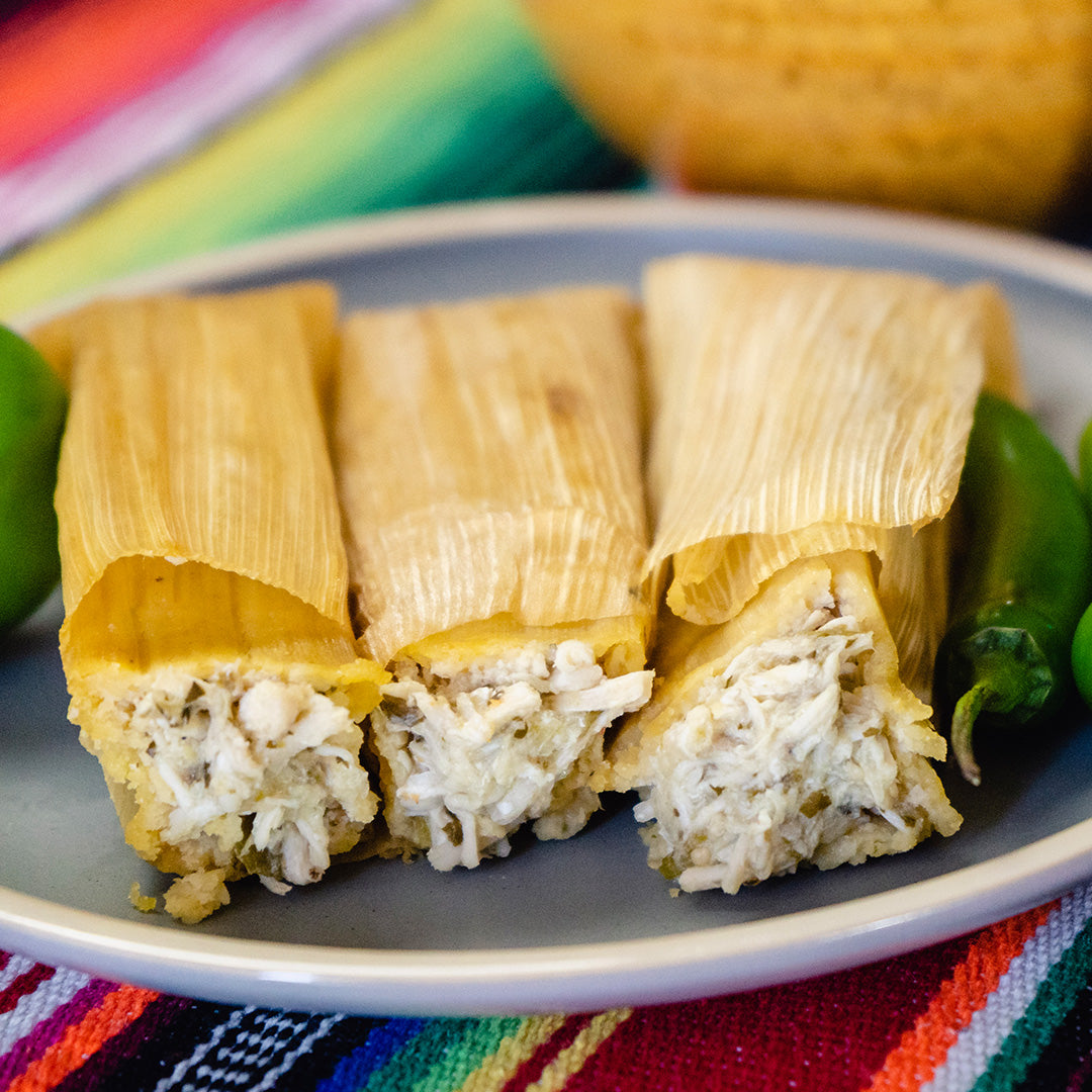 Gourmet Chicken Tamales