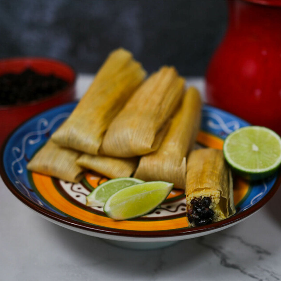 Gourmet Black Bean Vegan Tamale