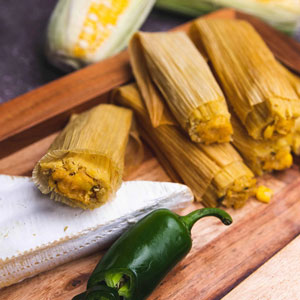 Gourmet Cheese Tamales