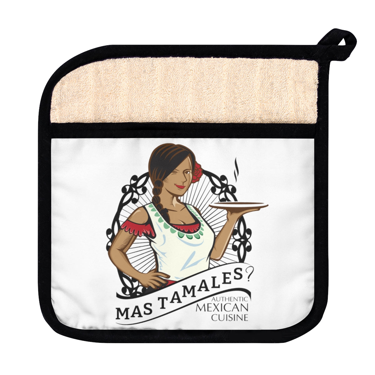 Pot Holder with Pocket | Mas Tamales