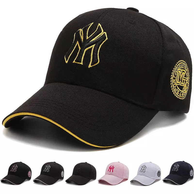 Boné de Beisebol MY com Letras Bordadas e Ajuste Personalizável.