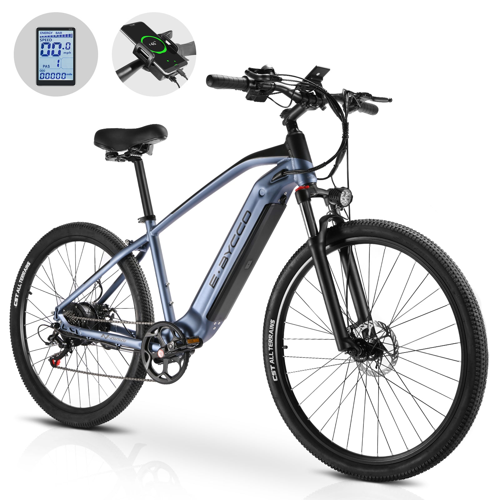 E·Bycco 29" E9 Best Off Road Electric Bike 750W 48V 17.5Ah