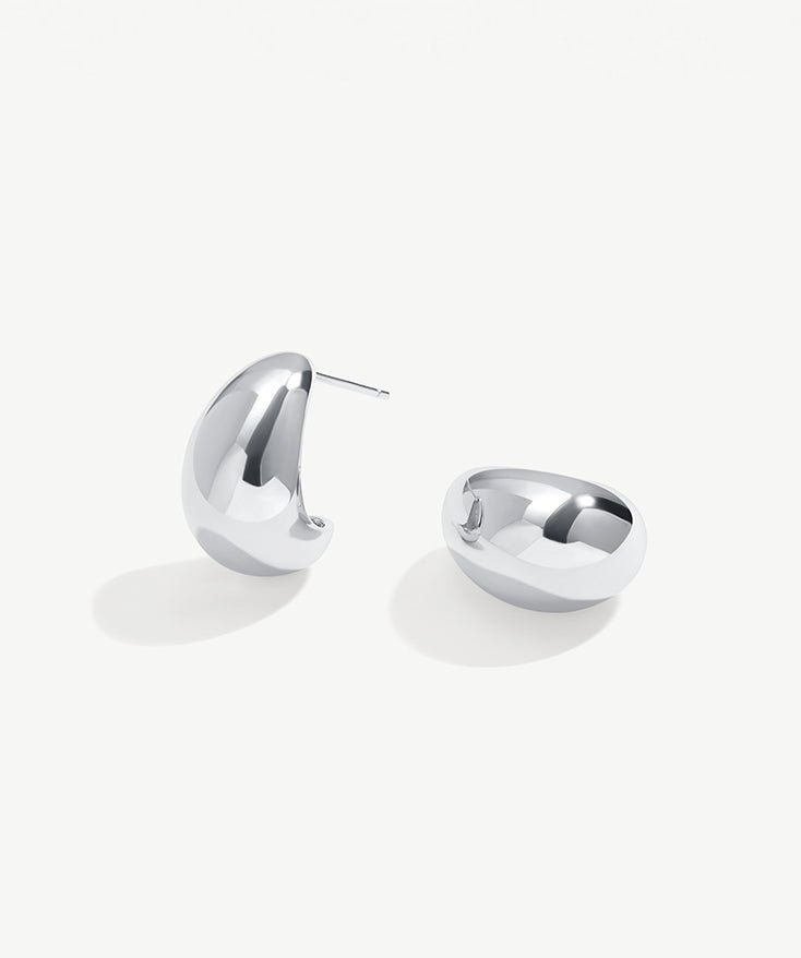 Classic Dome Hoop Earrings