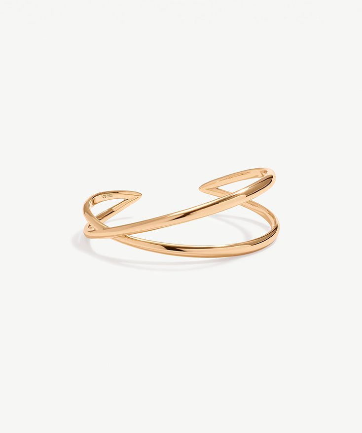 Modern Entwine Cuff Bracelet