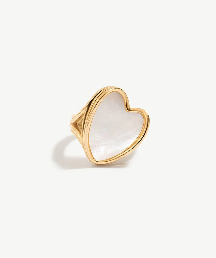 Love Heart Adjustable Ring