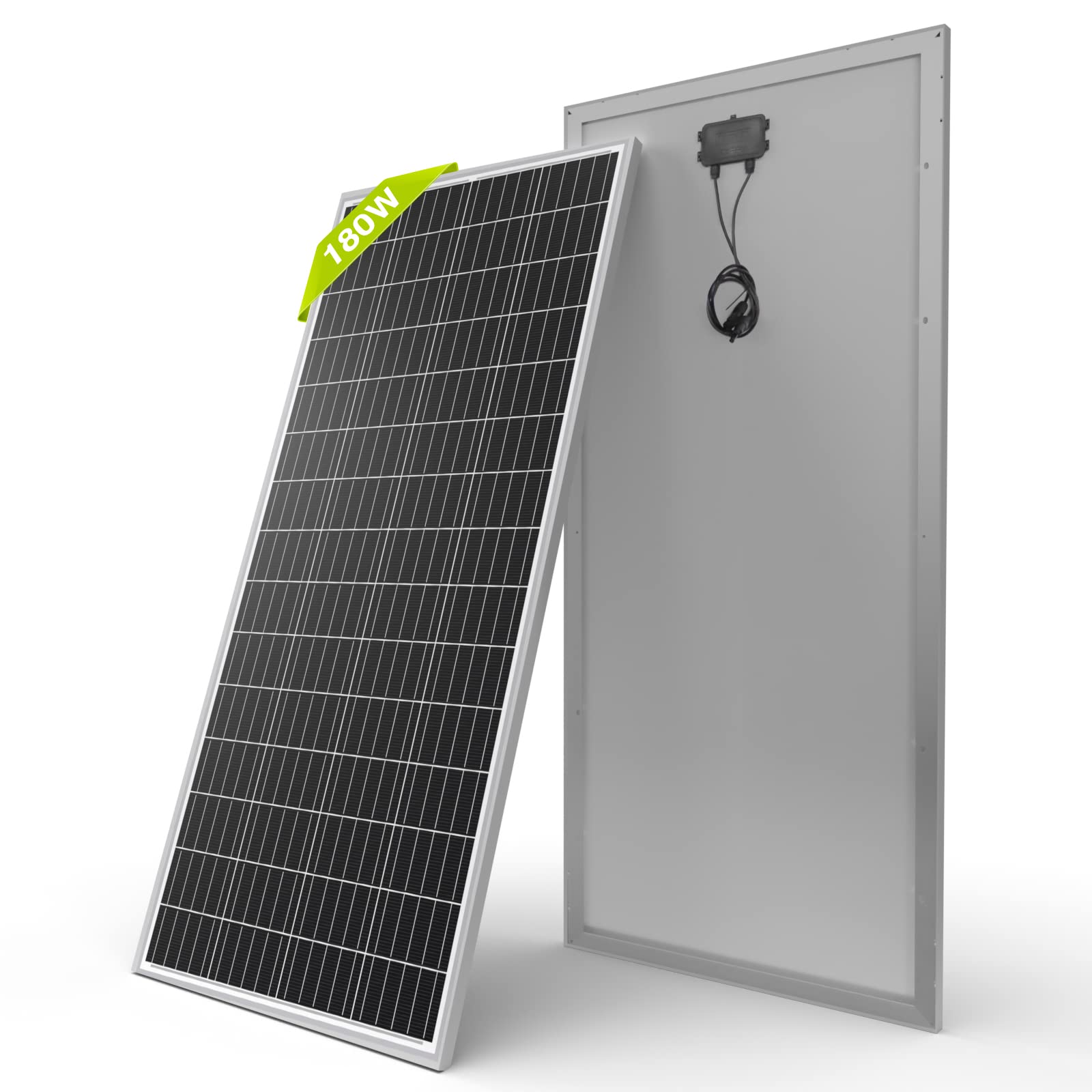12V 180W(Watt) Solar Panel Monocrystalline High Efficiency PV Module Off Grid