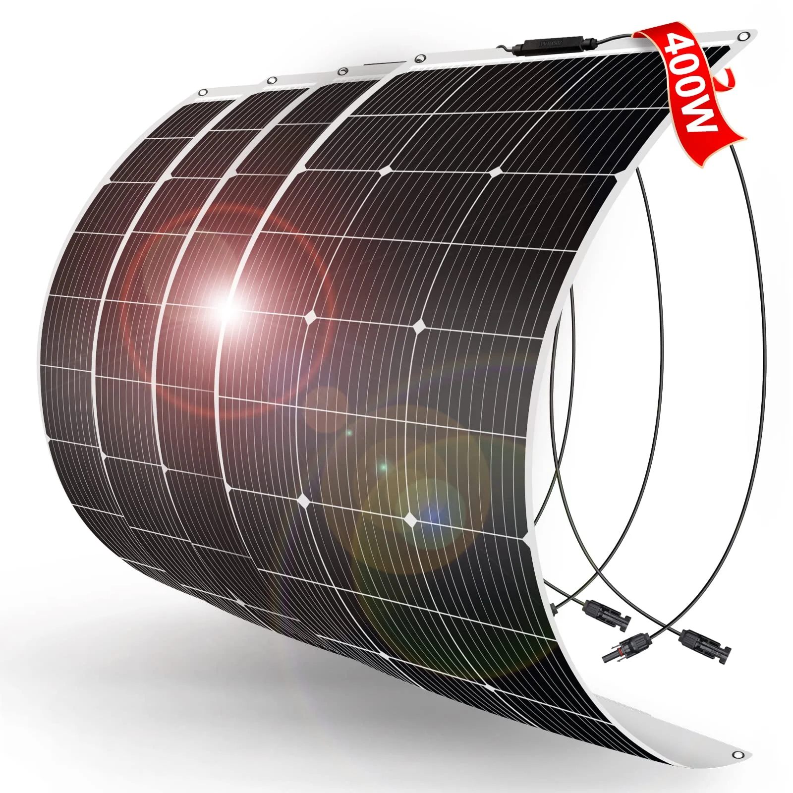 400W 12V Semi-Flexible  Solar Panel